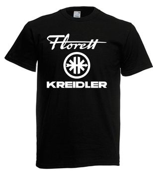 Herren T-Shirt l Florett Kreidler + Logo l Größe bis 5XL