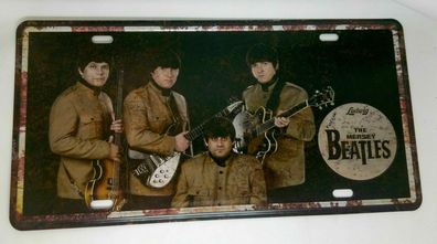 Nostalgie Nostalgie Retro Blechschild The Beatles Band 30x16 50108 (Gr. 30x20)