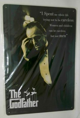 Nostalgie Nostalgie Retro Blechschild The Godfather Spruch 30x20 50115 (Gr. 30x20cm)