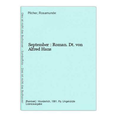 September : Roman. Dt. von Alfred Hans Pilcher, Rosamunde: