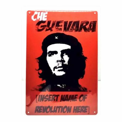 Nostalgie Nostalgie Vintage Retro Blechschild "CHE Guevara" 30x20 12009 (Gr. 30x20cm)