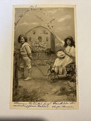 Kinder Blumen Spielzeug um 1907 84016