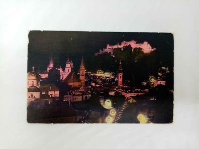 Stadtansichtskarte Salzburg Festung Dom 80059