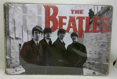 Nostalgie Nostalgie Retro Blechschild The Beatles Gruppe 30x20 50114 (Gr. 30x20cm)