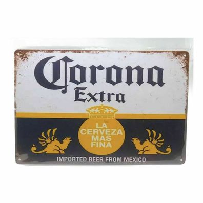 Nostalgie Nostalgie Retro Schild "Corona Extra" 30x20 12017 (Gr. 30x20cm)