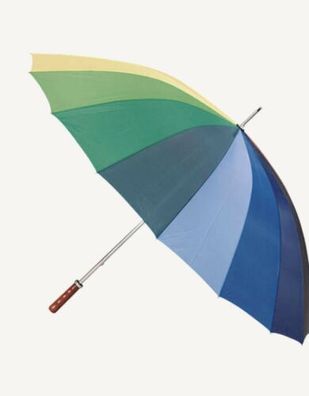 Jumbo Partnerschirm Regenbogen Farben 130cm