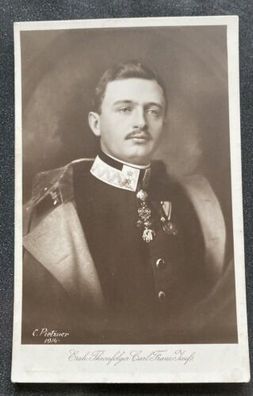 Erzherzog Thronfolger Carl Franz Josef Uniform Abzeichen Orden 90028