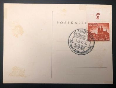 Postablage Klagenfurt Kärntner Volksabstimmung 1940 Deutsches Reich 25164