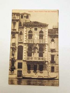 Venezia Venedig Palazzo Contarini Fasan detto Desdemona Gondel 50323