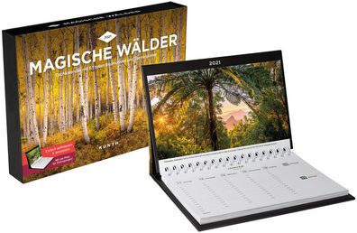 Magische W?lder Tischkalender 2021: Wochenkalender mit Terminplaner (KUNTH ...