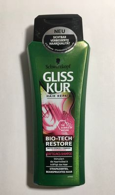 Gliss Kur Bio-Tech Restore Shampoo 250 ml Hair Repair