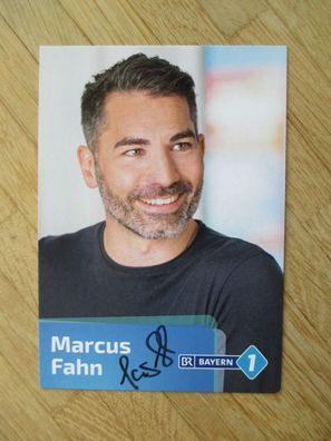 Bayern 1 Moderator Marcus Fahn - handsigniertes Autogramm!!