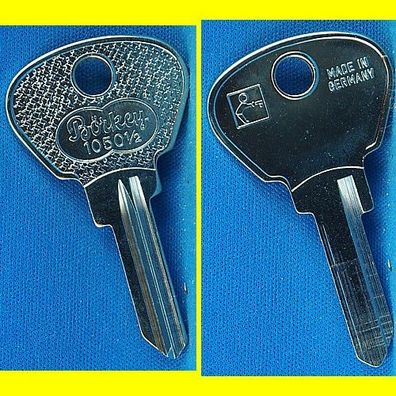 Schlüsselrohling Börkey 1050 1/2 für verschiedene Autobianchi, Fiat / Sipea Profil H