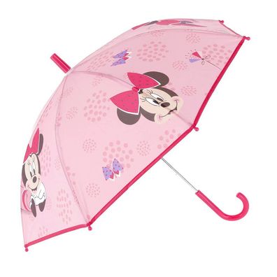 Stockschirm Don't Worry About Rain | Minnie Maus | 70 cm | Kinder Regenschirm