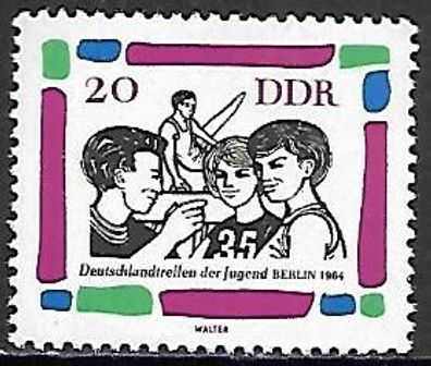 DDR postfrisch Michel-Nummer 1023