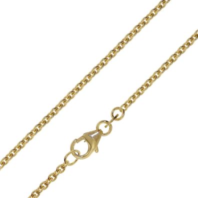 Acalee Schmuck Halskette 333 Gold / 8 Karat Anker-Kette 2,0 mm 10-1020