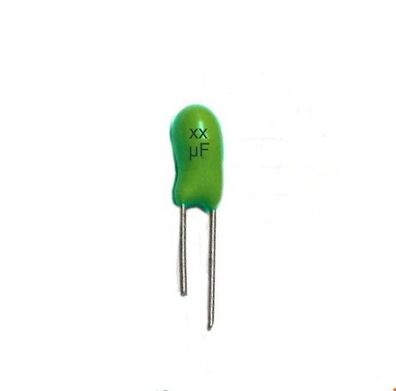 Kondensator,Perle,Tropfen,Coltan D90 1x Tantal-Elektrolytkondensator 100µF/16V-