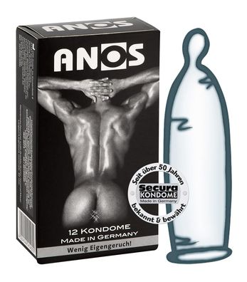 ANOS Kondom 12 Stück Extra dick für Extra Sicherheit und heftigere Anforderungen
