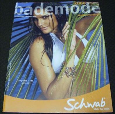Beachwear Bademode Schwab Versand Bestellkatalog Mode-Katalog 2006