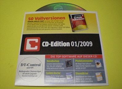 CHIP 1/2009 Computer Software Programme Heft CD