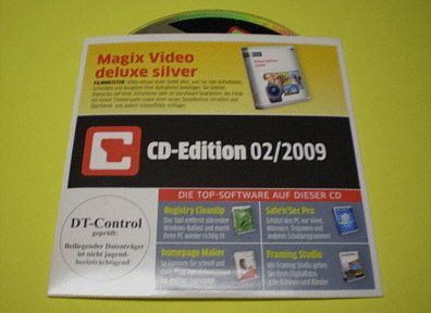CHIP 2/2009 Computer Software Programme Heft CD