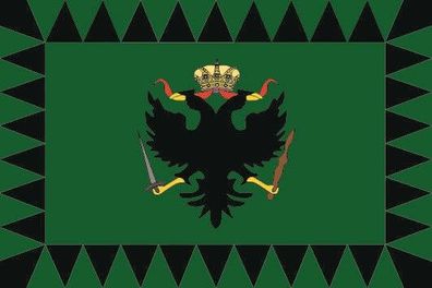 Fahne Flagge Königreich Lombardo-Venetien Premiumqualität