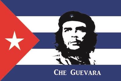 Fahne Flagge Kuba Che Guevara Premiumqualität