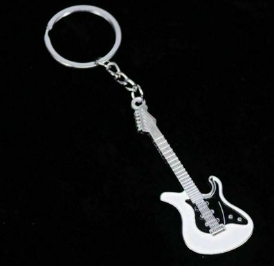Metall Musik Gitarre E-Gitarre Schlüsselanhänger für Musiker