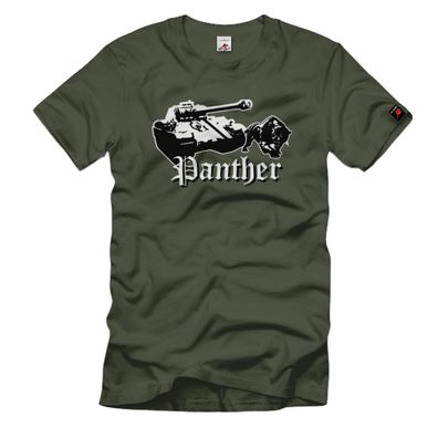 Panther Panzer Panzerkampfwagen V SdKfz 171 mittlerer Panzer - T Shirt #1000