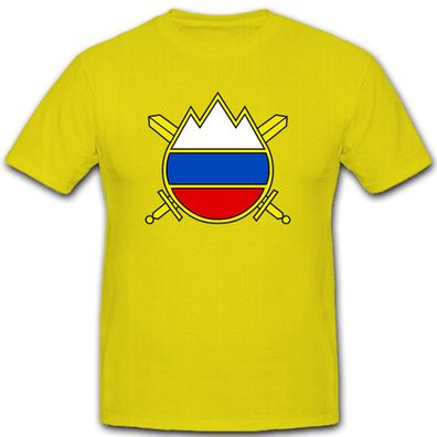 Slowenische Armee Wappen Abzeichen Soldat - T Shirt #10410