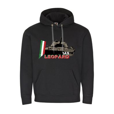 Leopard 1A5 Leo Italien Panzer Division Fahne Flagge - Pullover Hoodie #10283