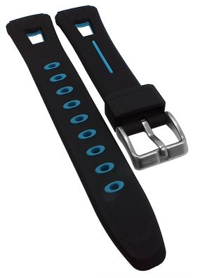 Calypso K5506 > Uhrenarmband schwarz/ blau Kunststoff > K5506/4