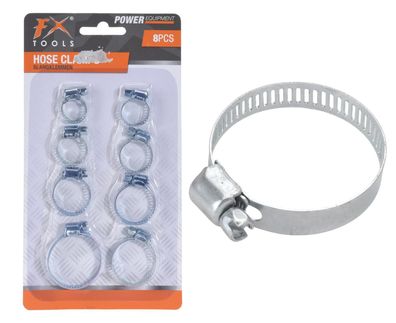 FX Tools Schlauchschellen 8 St?ck Heimwerker Zubeh?r
