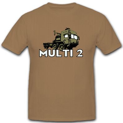 15 t Wechselladersystem Multi 2 LKW Militärfahrzeug Transporter - T Shirt #10684