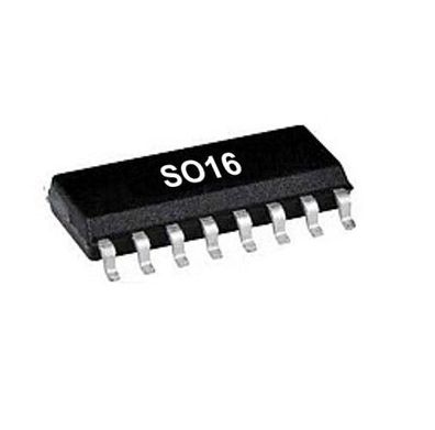 ADM232 AARN - CMOS RS-232 Drivers/ Receivers IC, SMD SO16, Analog Devices 2St.