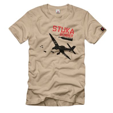 Stuka Bomber Flieger Sturzkampflugzeug Sturbomber T-Shirt #1174