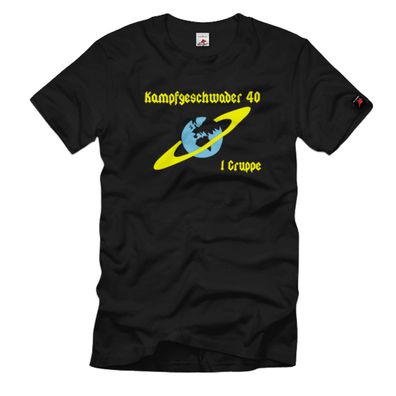 Kampfgeschwader 40 1. Gruppe KG Fliegertruppe WH Luftschlacht - T Shirt #1055