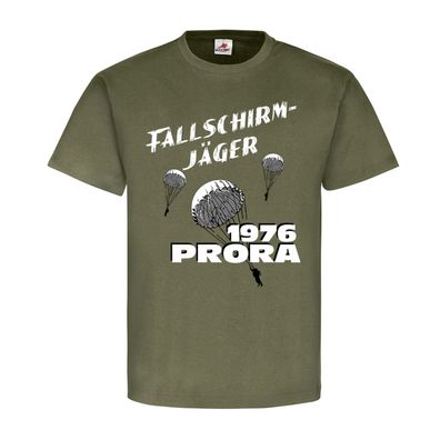 Fallschirmjäger 1976 PRORA Fallschirmspringer DDR NVA Nationale - T Shirt #11025