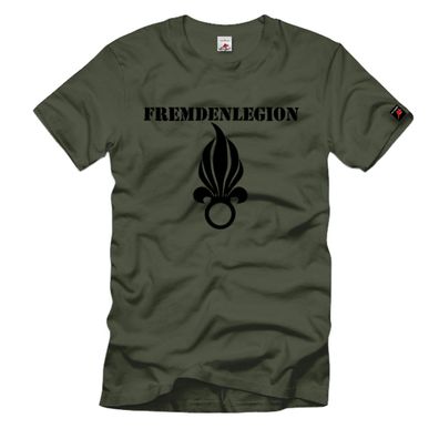 Fremdenlegion Legion Etrangere Frankreich Fallschirmjäger Militär T Shirt #1124