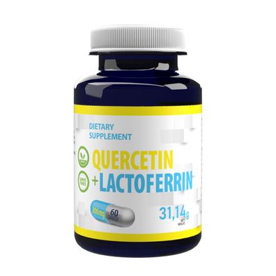 Quercetin with Lactoferrin Complex 60 Vegan Capsules