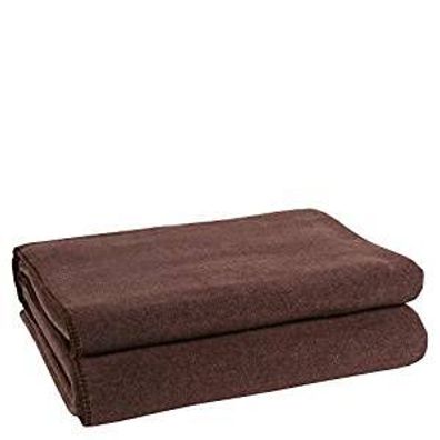 Zoeppritz Soft-Fleece dark brown 110x150 103291-880