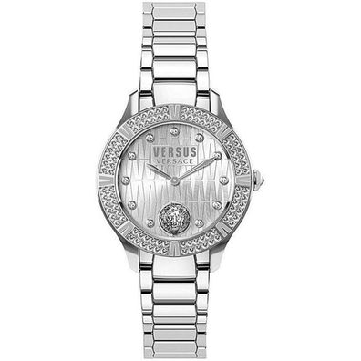Versus by Versace Damen Uhr Armbanduhr Canton Road VSP261519 Edelstahl