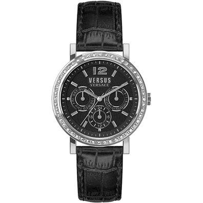 Versus by Versace Damen Uhr Armbanduhr Manhasset VSPOR2119 Leder