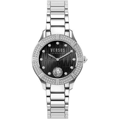 Versus by Versace Damen Uhr Armbanduhr Canton Road VSP262219 Edelstahl