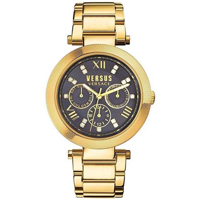 Versus by Versace Damen Uhr Armbanduhr Camden Market VSPCA2319 Edelstahl