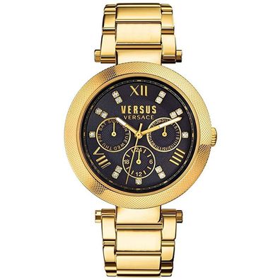 Versus by Versace Damen Uhr Armbanduhr Camden Market VSPCA2419 Edelstahl