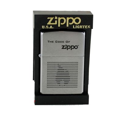 Zippo Feuerzeug Modell 200 FLAME CODE