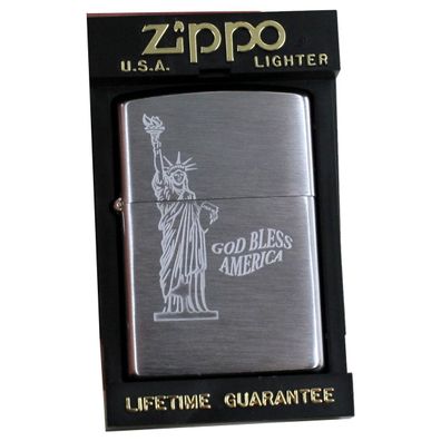 Zippo Feuerzeug Modell 854.530 God Bless America