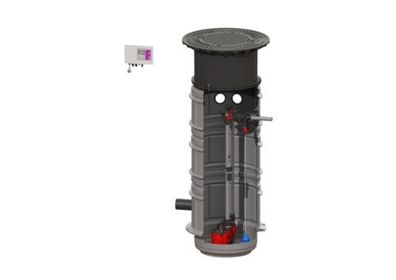 KESSEL Pumpstation Aqualift S LW 600 2 GTF600, Kl. B, T:1800 2250 824831B