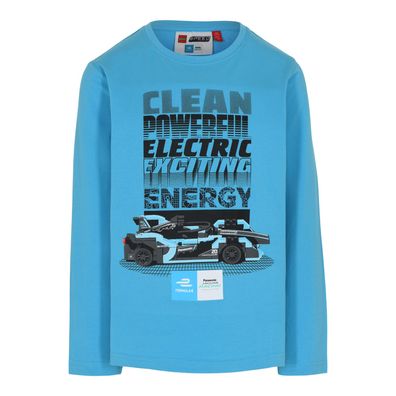 Lego Wear Jungen Schlafanzug Pyjama Rennauto Formular E Hellblau